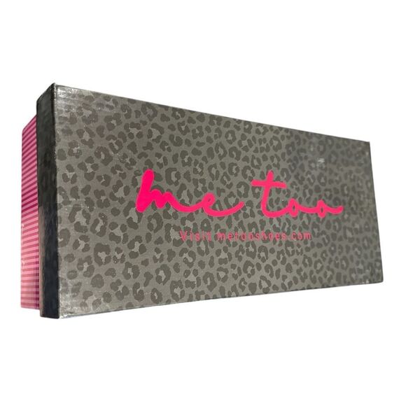 New Me Too Women's Kayla Textured Snake Wet Cement Slip-on Flats 11 - Picture 7 of 7